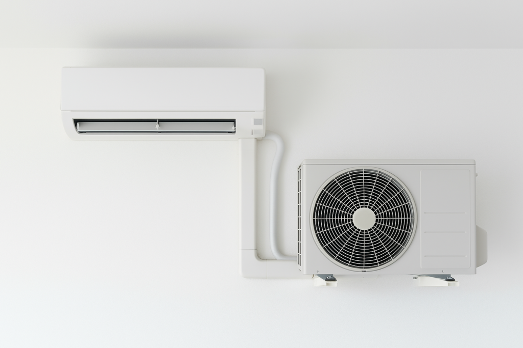 Pemasangan unit AC indoor dan outdoor secara profesional