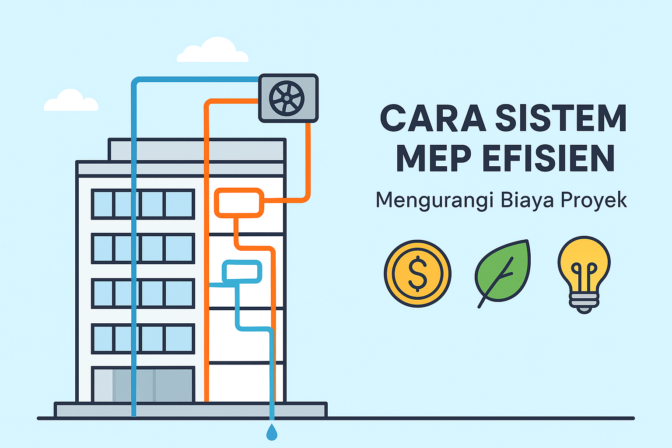 Cara Sistem MEP Efisien Mengurangi Biaya Proyek