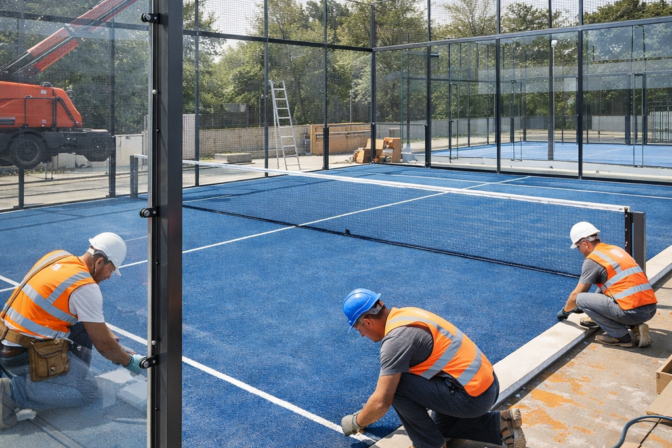 Kontraktor Profesional untuk Pembangunan Lapangan Padel