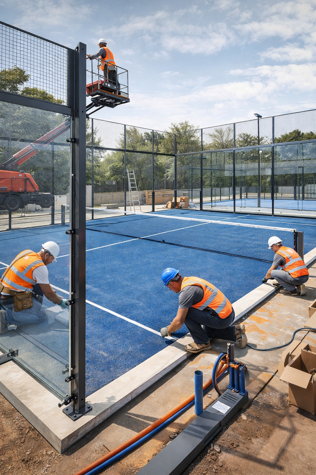 Kontraktor Profesional untuk Pembangunan Lapangan Padel