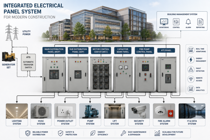 Panel Listrik untuk Konstruksi Modern
