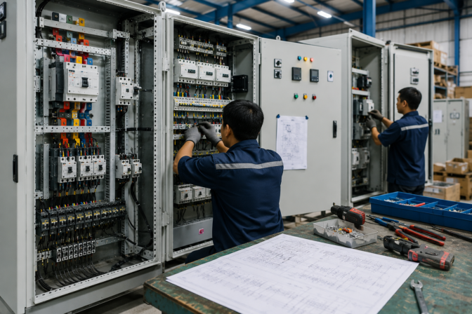 Sistem Panel Listrik pada Proyek Konstruksi